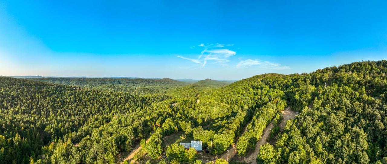 Misty Mountain Cabin Spectacular Scenic Escape By Caddo River Glenwood Exterior photo